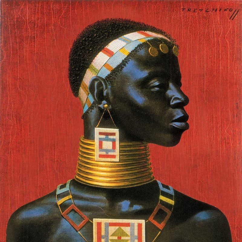 Ndebele Woman by Tretchikoff