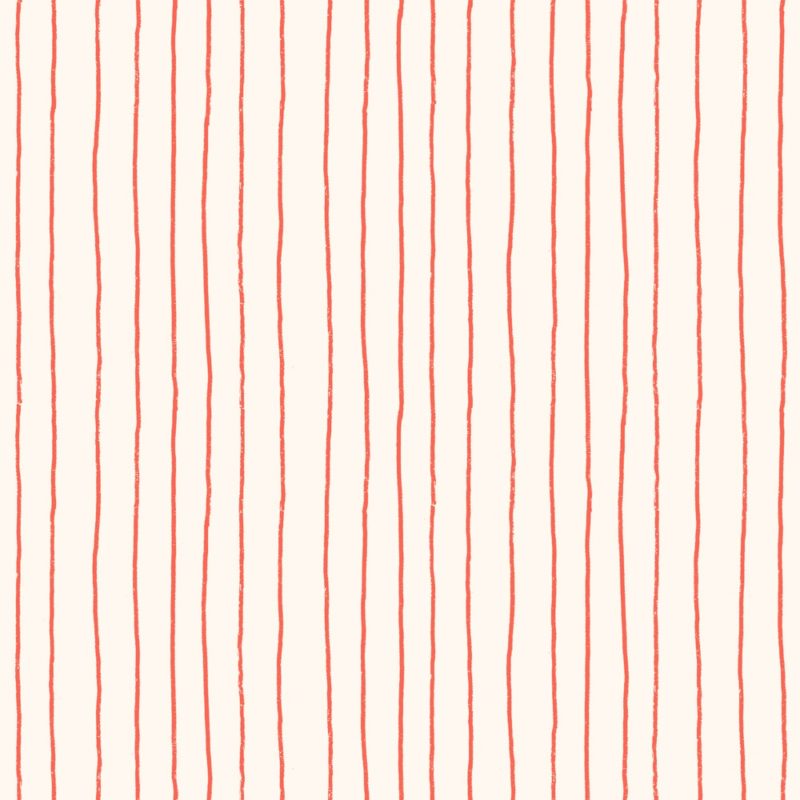 Simple Stripe Signal Red by Skinny laMinx