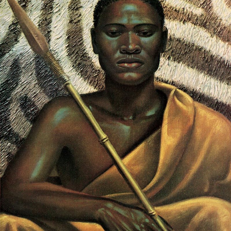 Xhosa Warrior by Tretchikoff