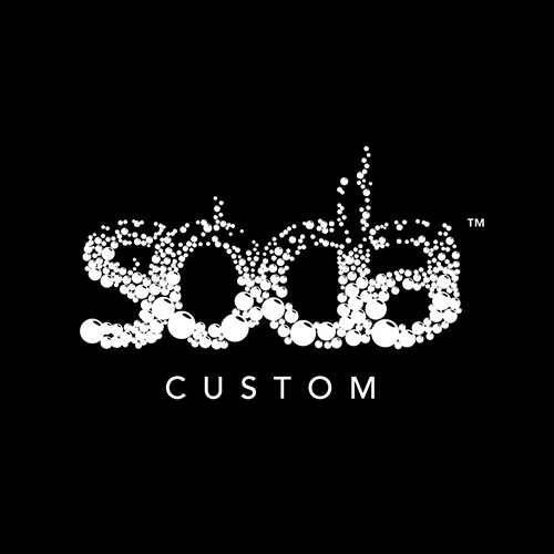 soda custom logo