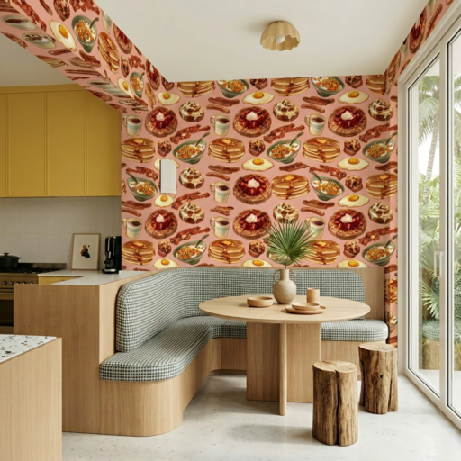 Alternative view of The Joy Of Breakfast - Candy Pink