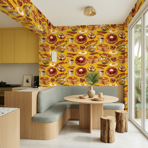 Alternative view of The Joy Of Breakfast - Yellow