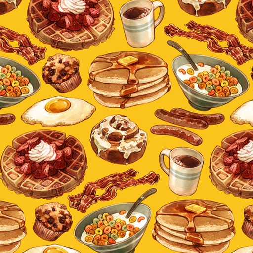 The Joy Of Breakfast - Yellow