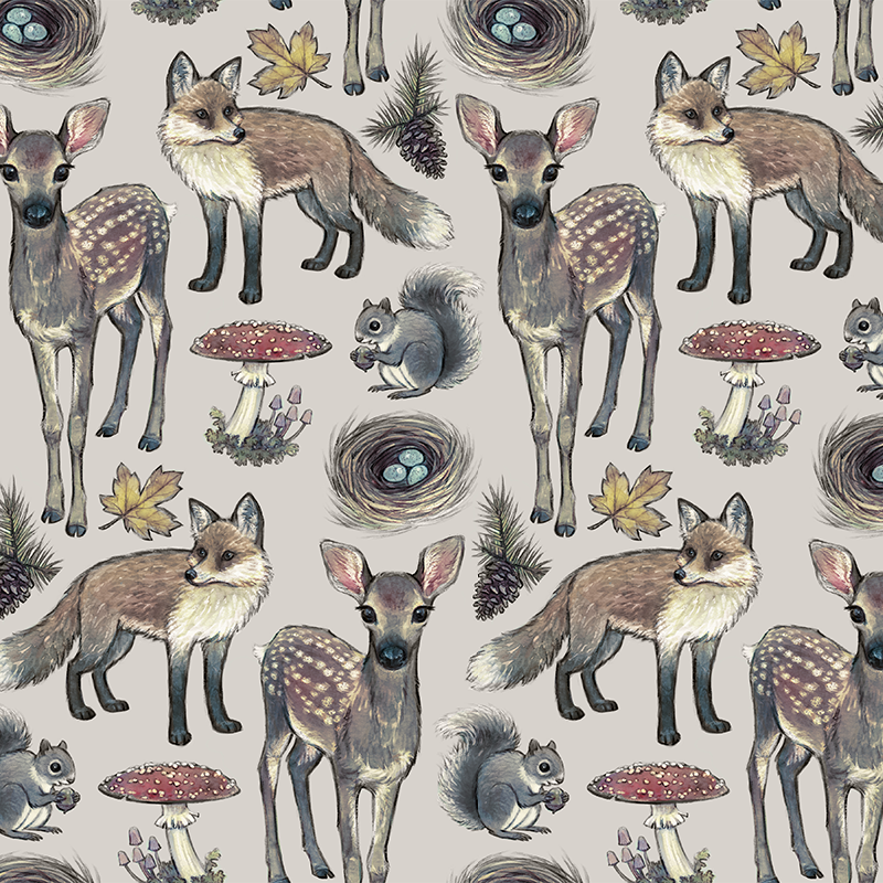 Woodland - Grey