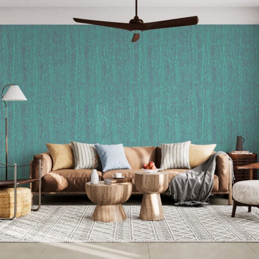 Alternative view of Herringbone Aqua