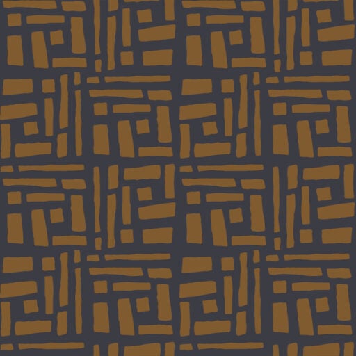 Alternative view of Harmony - Brown on Navy