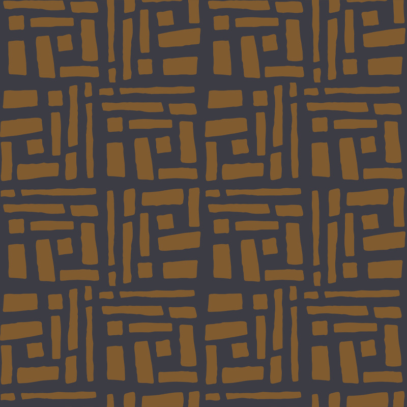 Harmony - Brown on Navy - Image 2