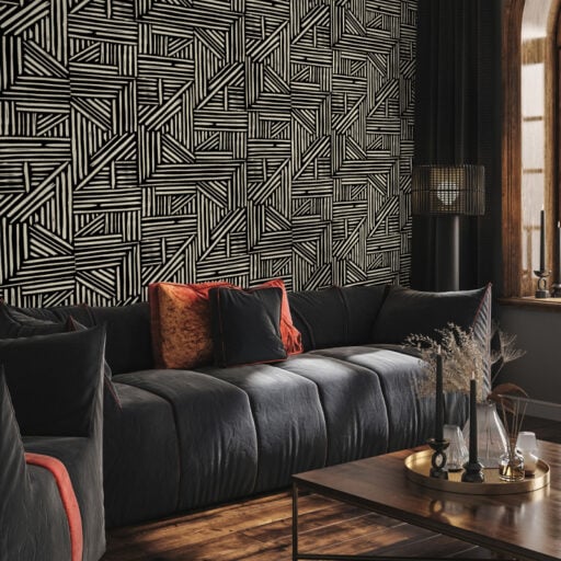 Alternative view of Ilala Black Linen