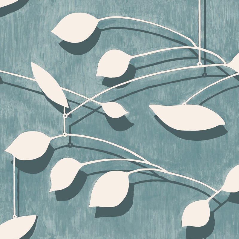 Seedpod Mobile Blue - Image 2