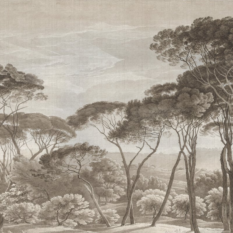 Italian Landscape Sepia - Image 2