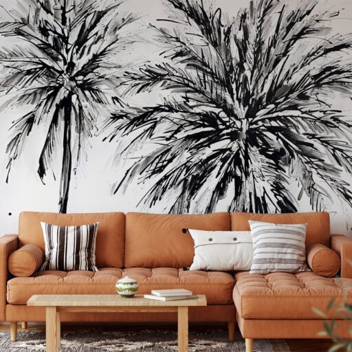 Coconut Palms Mural