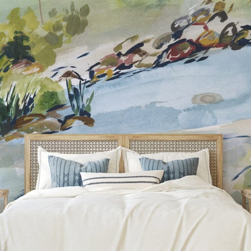 Alternative view of Holiday Mural