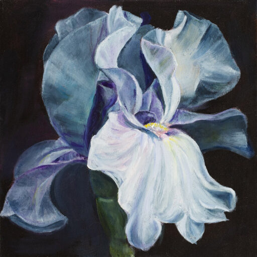 Alternative view of Mystical Iris Mural