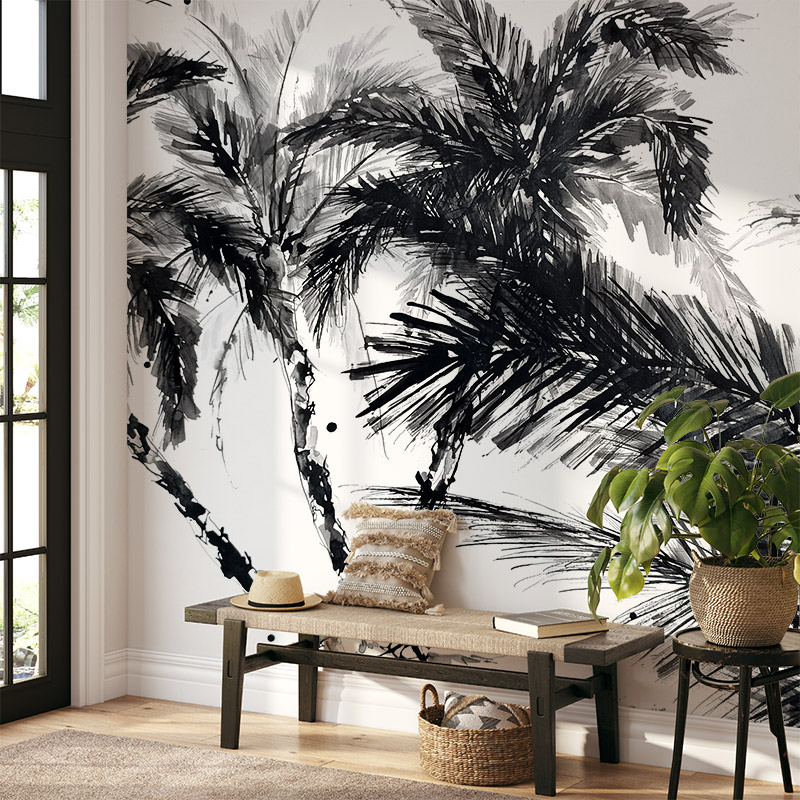 Phoenix Palms Landscape Mural