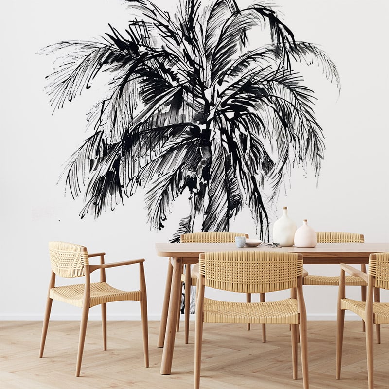 Phoenix Palm Mural