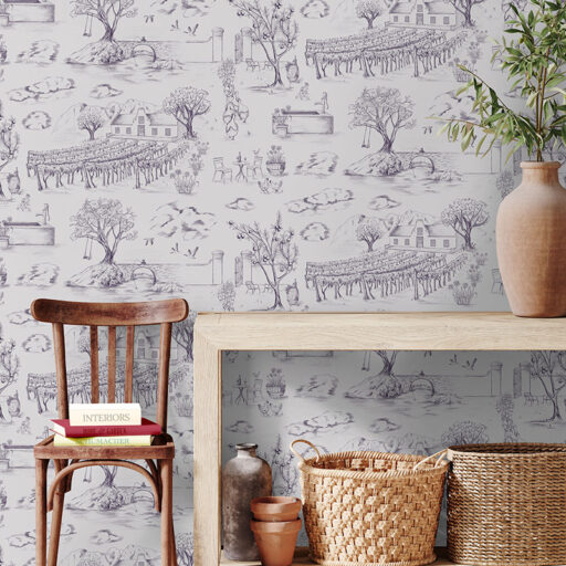 Toile du Cap Classic Aubergine