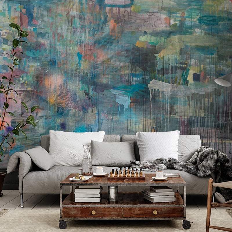 Senyol Collectiiion Studio Green Mural
