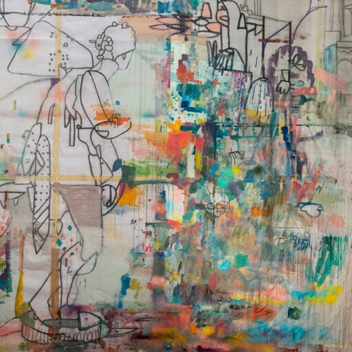 Alternative view of Senyol Collectiiion Studio Peach Mural
