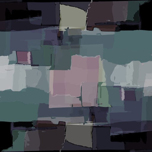 Alternative view of Gleem Mural