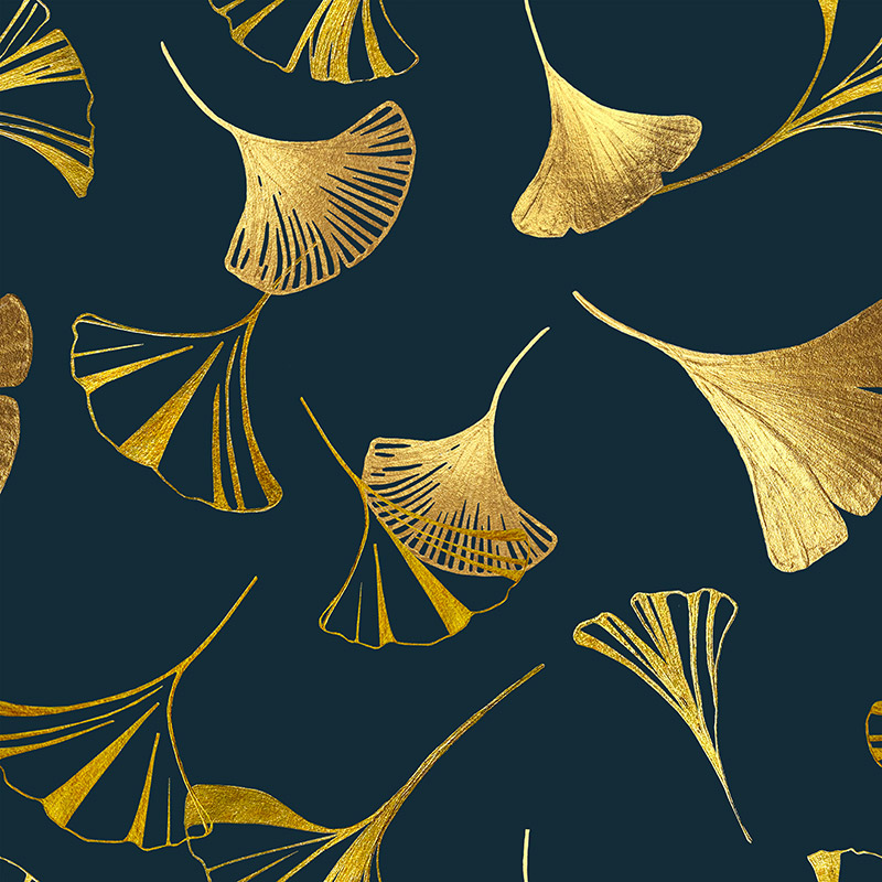 Golden Ginkgo Midnight - Image 2