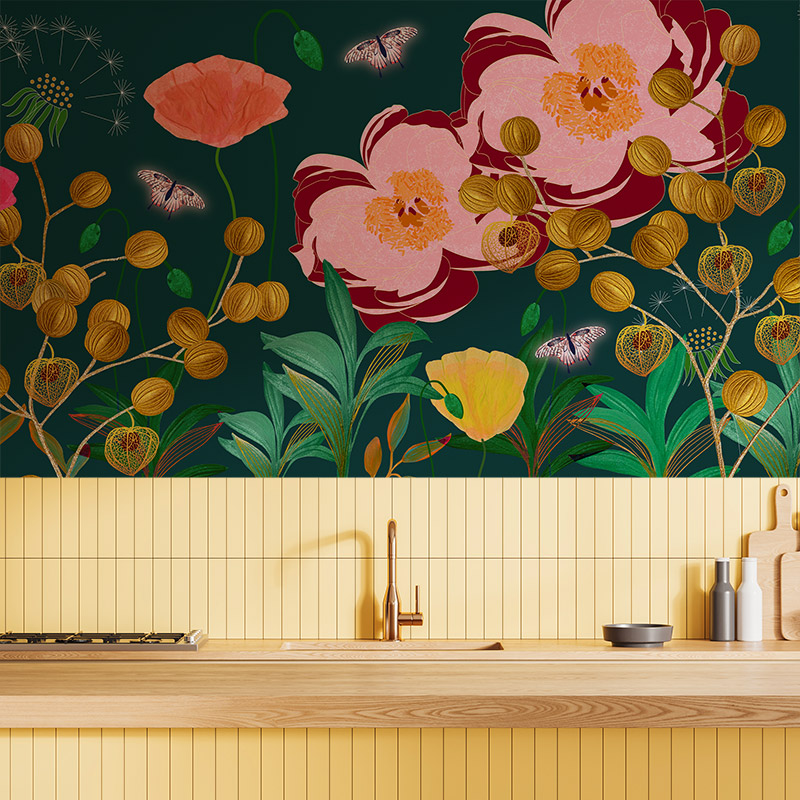 Summer Meadow Mural