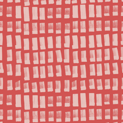 Alternative view of Brushed Sticks – Red Fabric