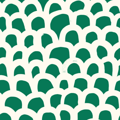 Alternative view of Mos Green White Fabric