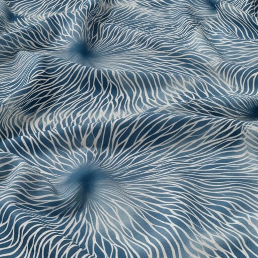 Coral Bloom Fabric