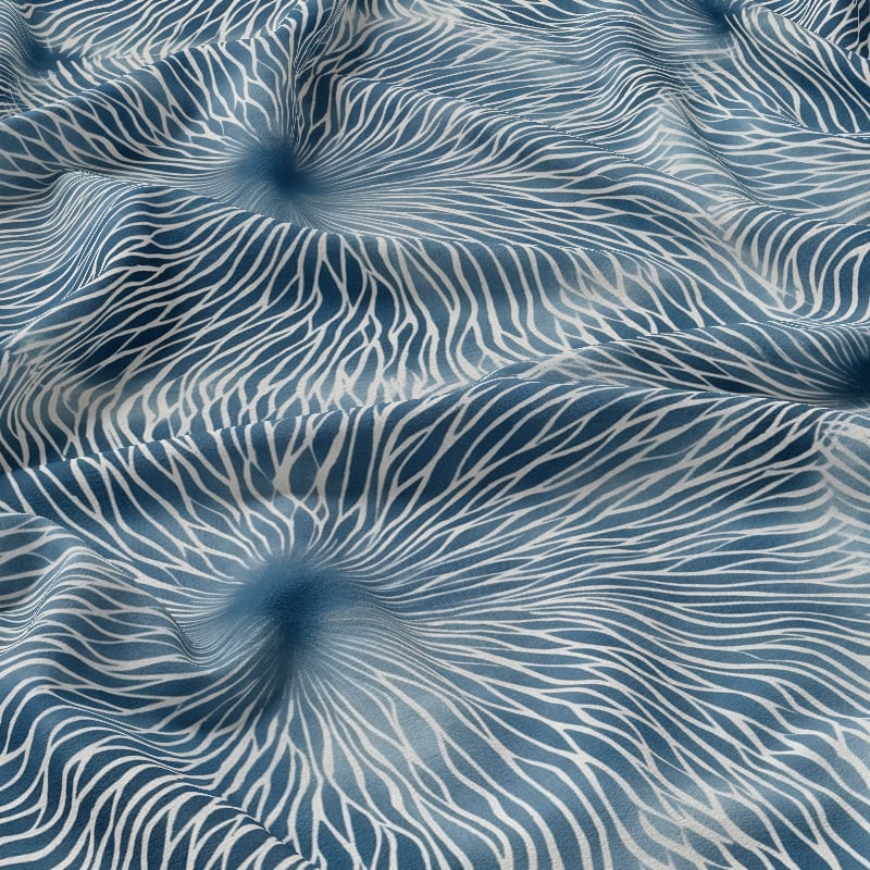 Coral Bloom Fabric