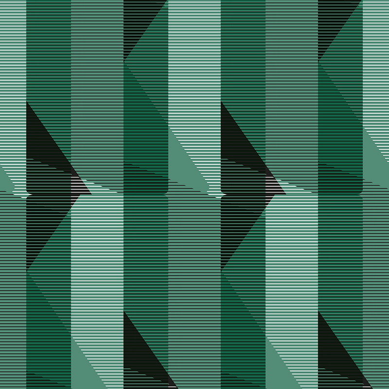 Elcho Green Fabric - Image 2