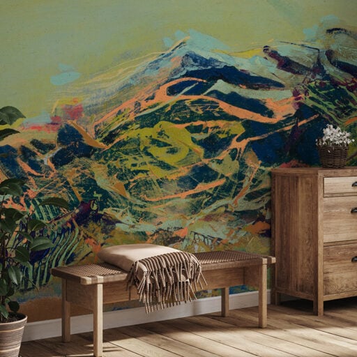 Golden Gate Blue Mural