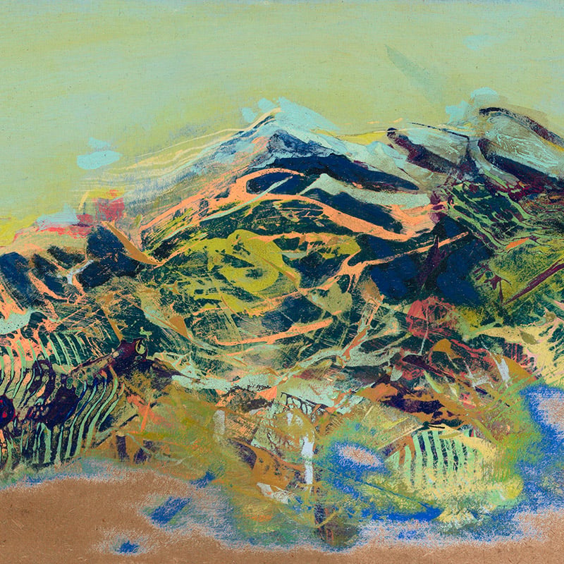 Golden Gate Blue Mural - Image 2
