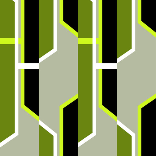 Alternative view of Hara Green Fabric