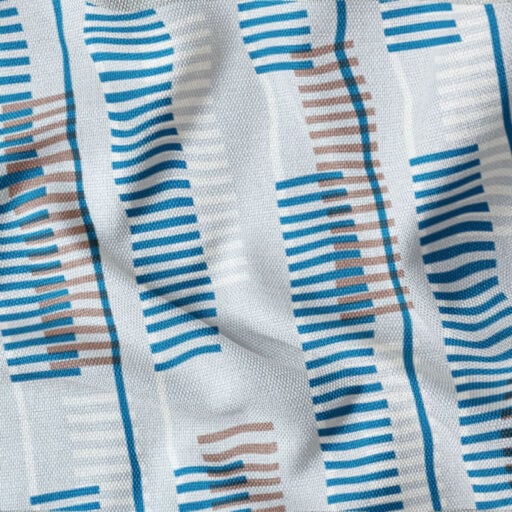 Lyars Blue Fabric