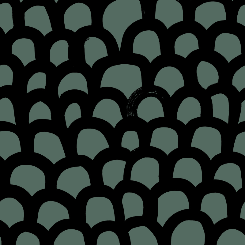 Mos Dark Grey Green Fabric - Image 2