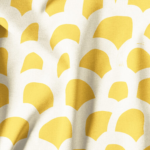 Mos Yellow Fabric