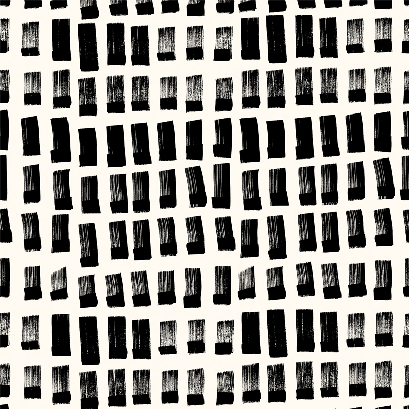 Brushed Sticks – Black & White Fabric - Image 2