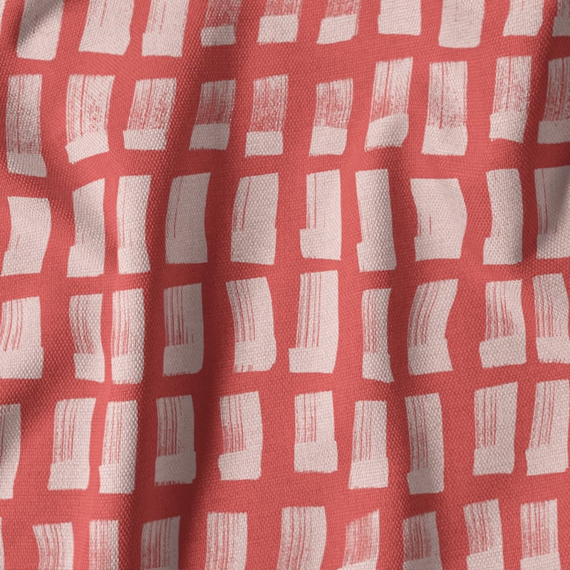 Brushed Sticks – Red Fabric