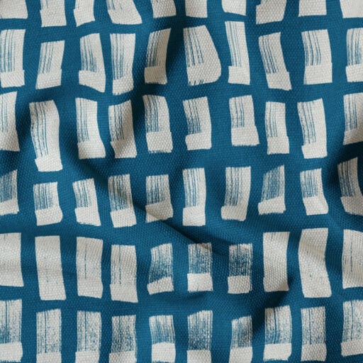 Brushed Sticks – Blue Fabric