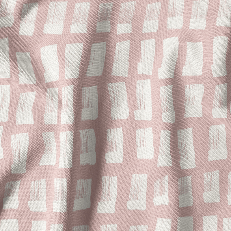 Brushed Sticks – Pink Fabric