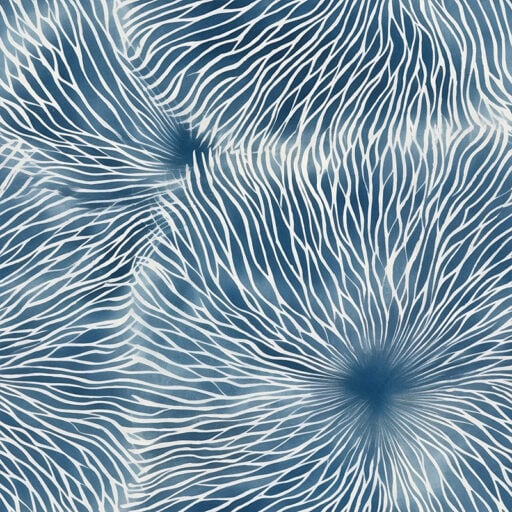 Alternative view of Coral Bloom Fabric