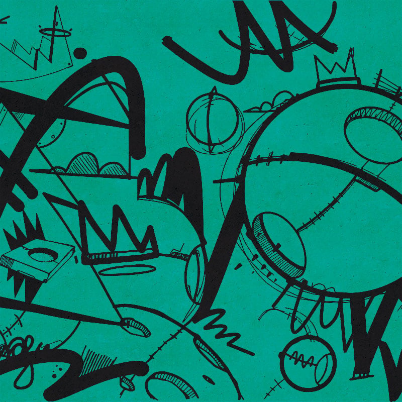 Techno Sprawl Blue - Image 2