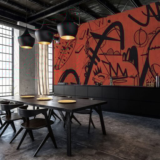 Techno Sprawl Orange