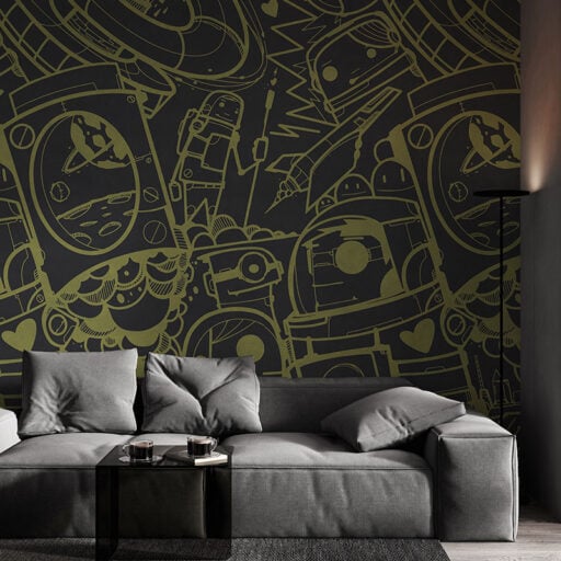 Urban Automation Green on Black