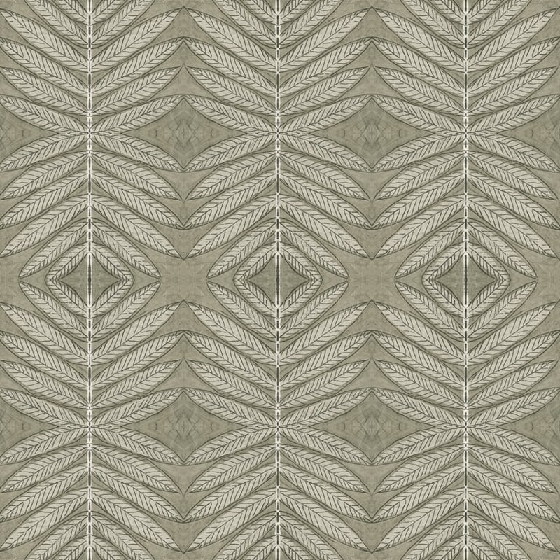 Grey Palm Leaf