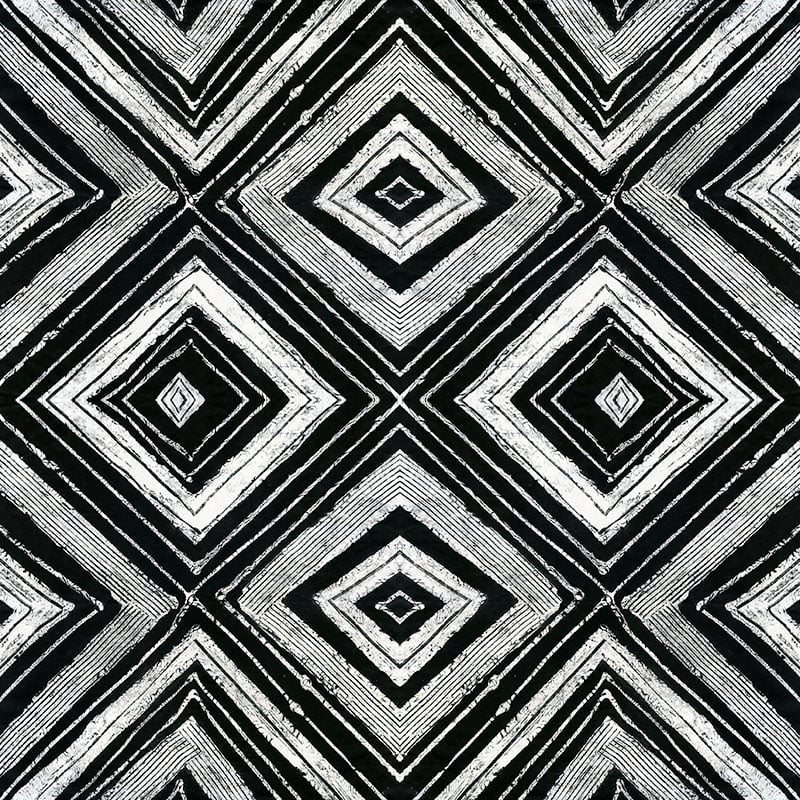 Linear Diamond Black