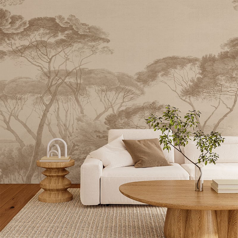 Italian Landscape Warm Taupe