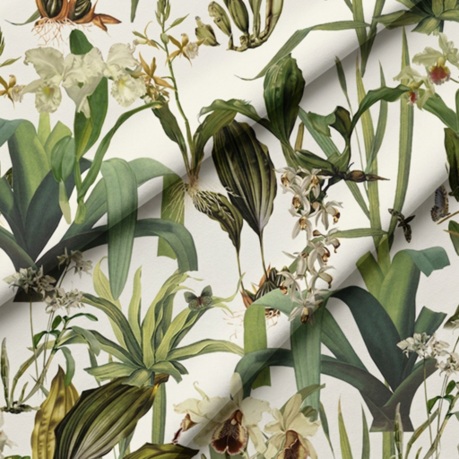Orchid Cream Fabric