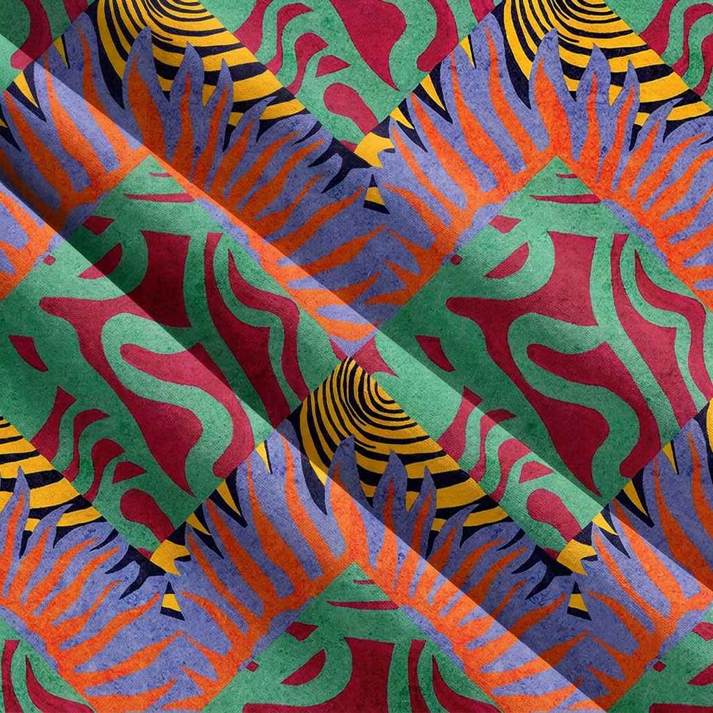 Verdant Maze Fabric