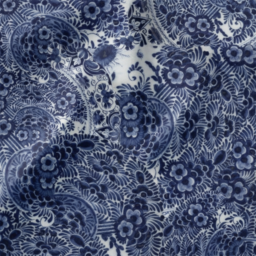 Blue Delt Dreams Fabric